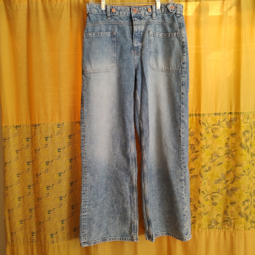 We The Free Light Blue Flare Jeans
